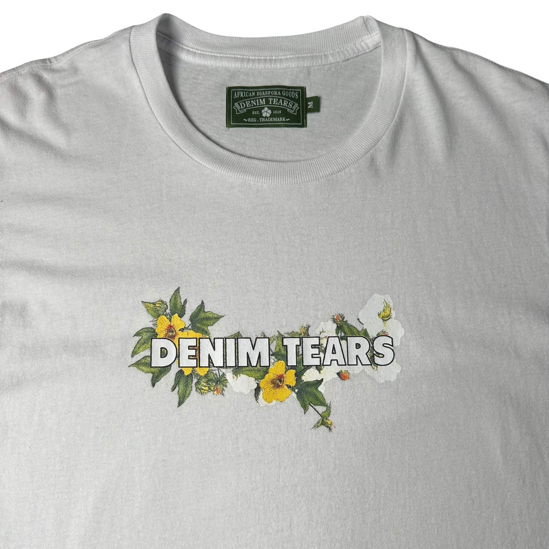 DENIM TEARS FLORAL TEE