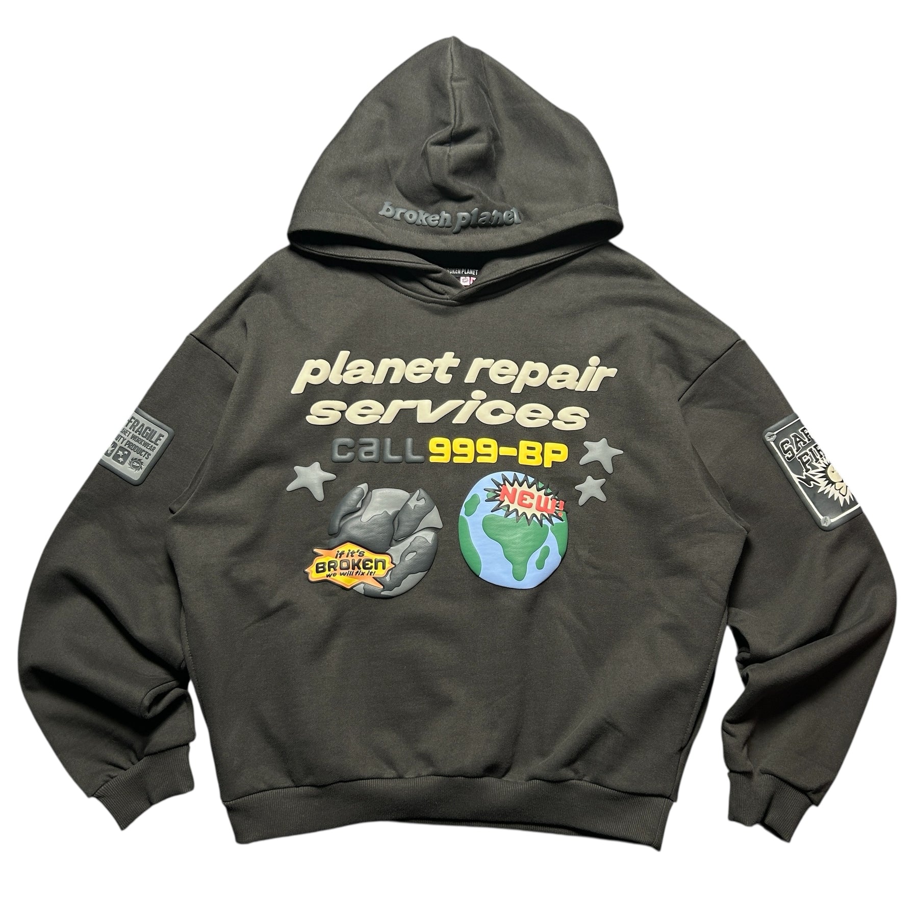 BROKEN PLANET REPAIR SERVICE HOODIE