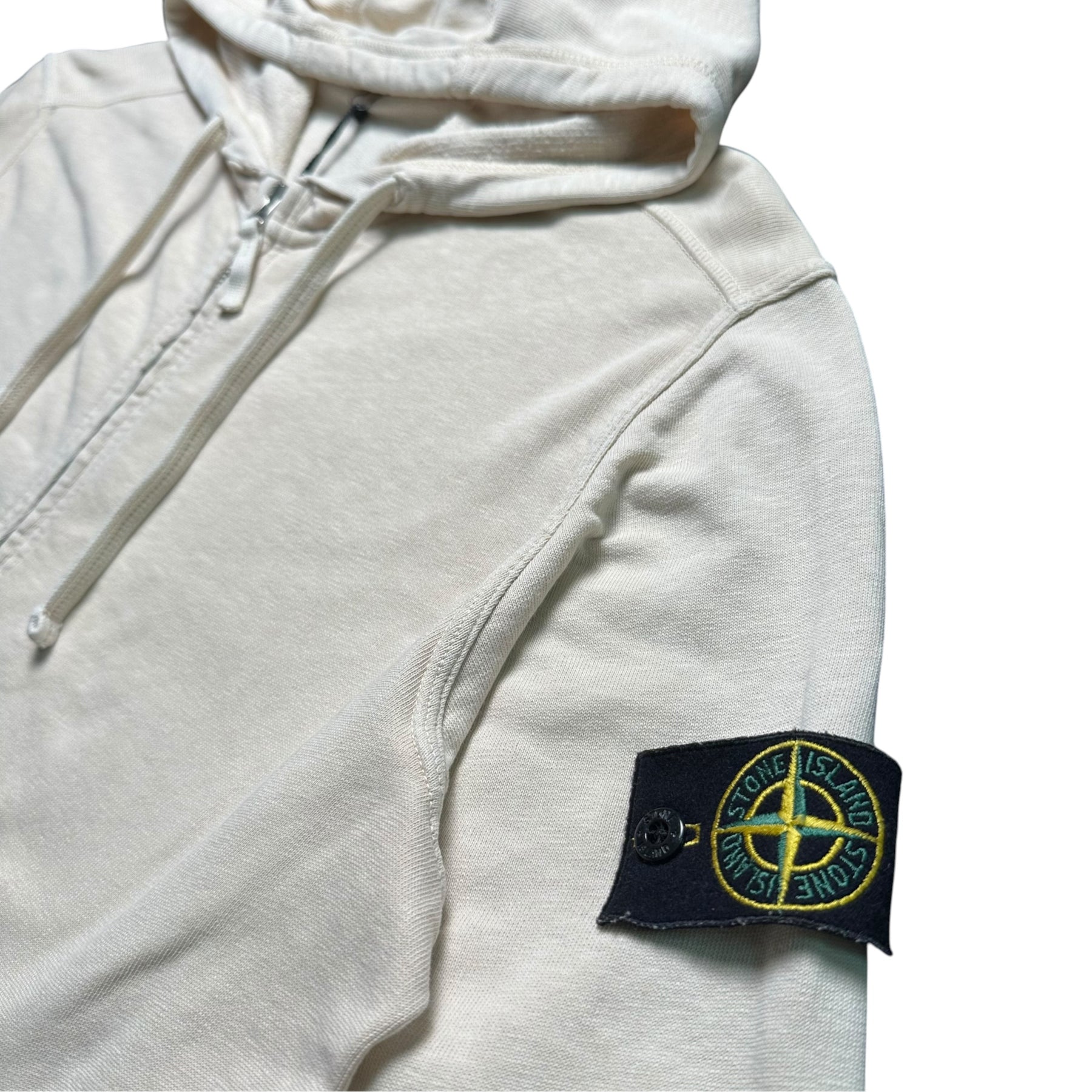 STONE ISLAND ZIP-UP HOODIE