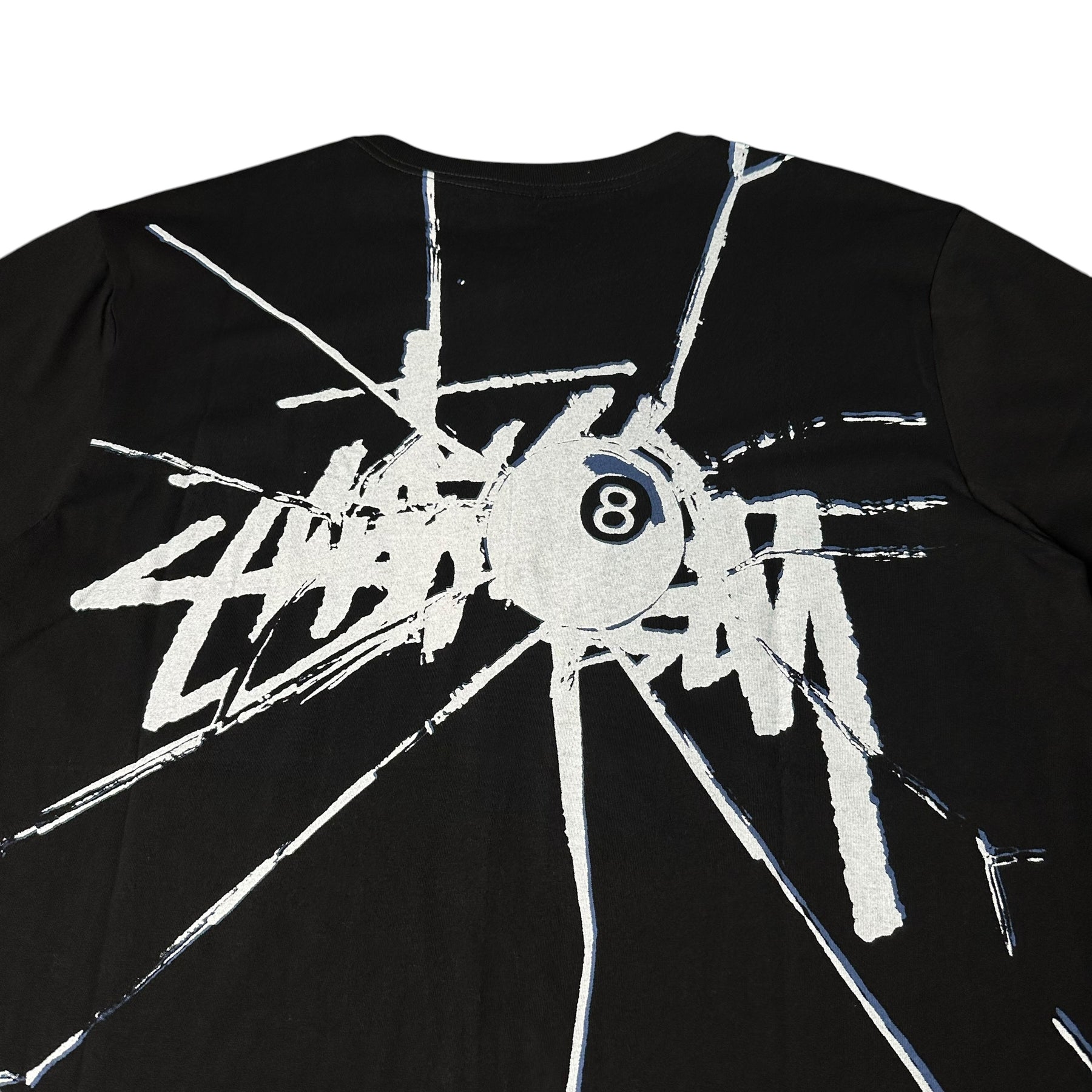 STUSSY 8BALL GLASS TEE