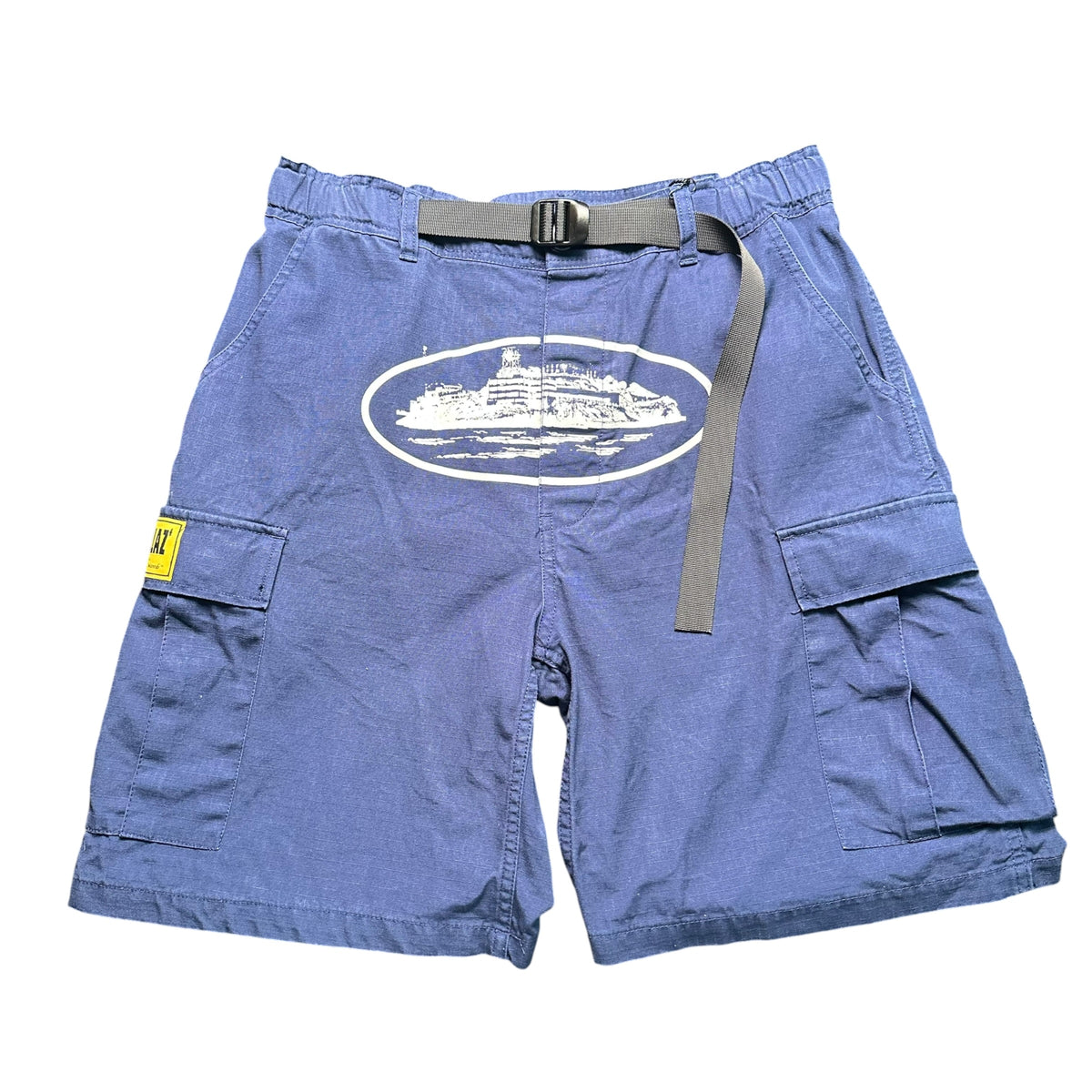 CORTEIZ BLUE CARGO SHORTS