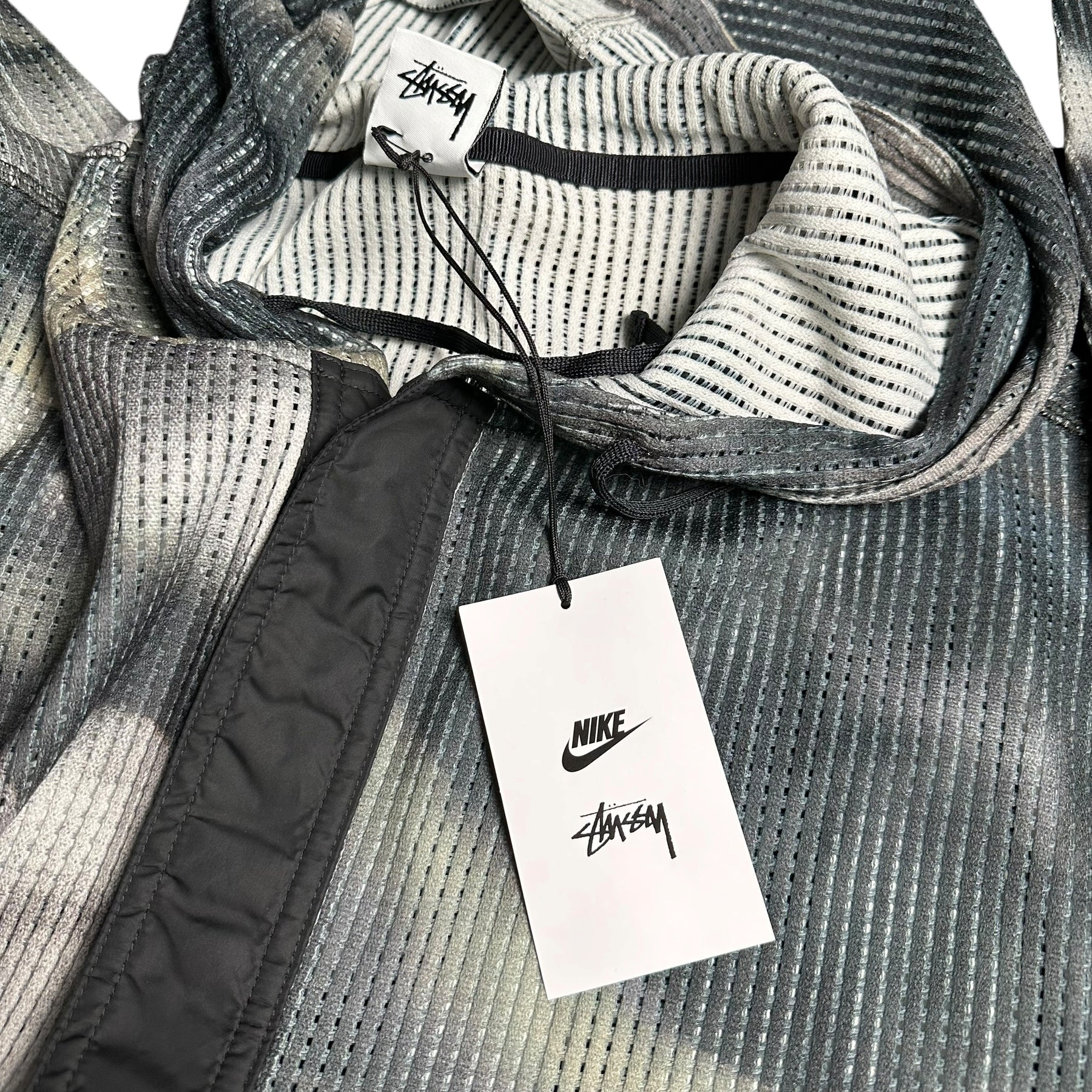 STUSSY x NIKE MESH HOODIE
