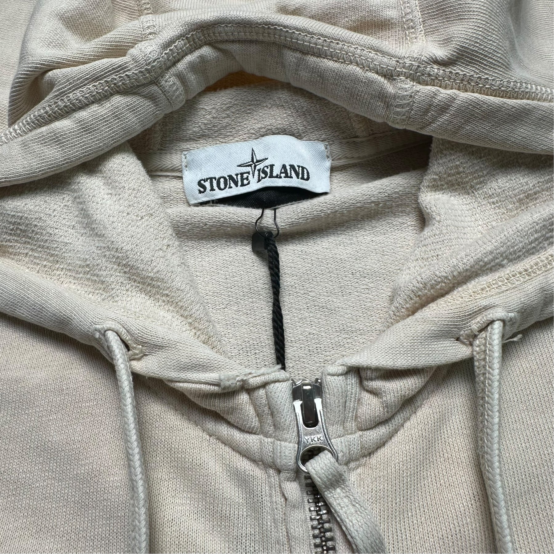 STONE ISLAND ZIP-UP HOODIE