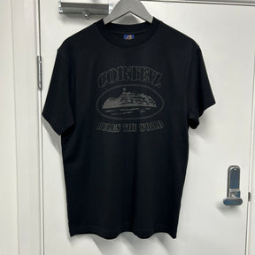 CORTEIZ REFLECTIVE TEE - BLACK