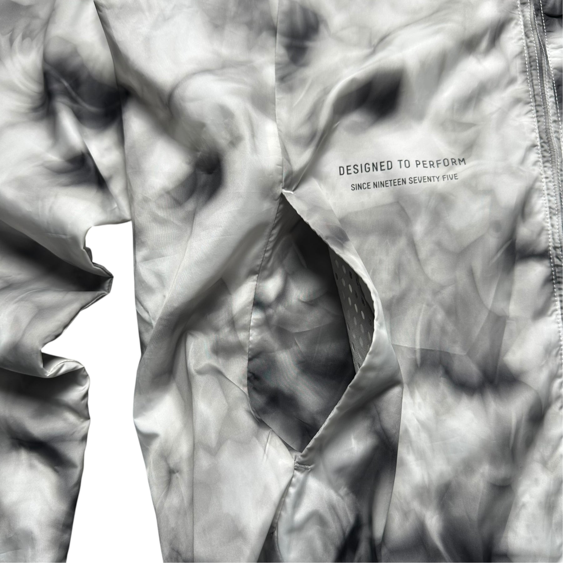 OAKLEY SMOKE PRINT ZIP-UP JACKET