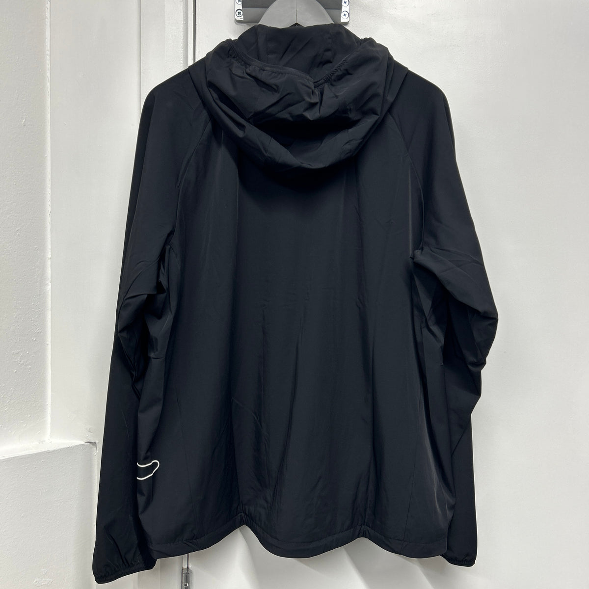 DRAMA LIGHTWEIGHT NYLON JACKET - BLACK