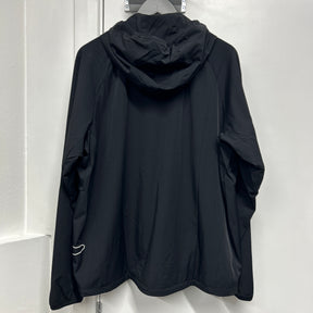 DRAMA LIGHTWEIGHT NYLON JACKET - BLACK