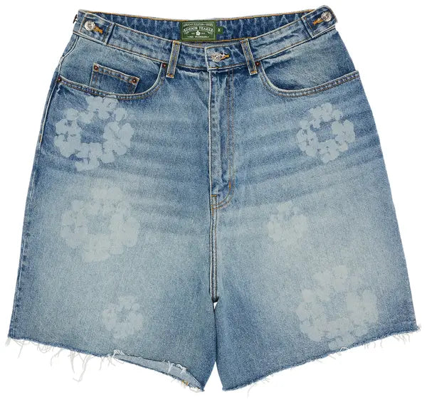 DENIM TEARS LASER REATH DENIM SHORT