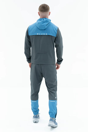 ELUDE TRACK TRACKSUIT - GREY/OMBRE BLUE