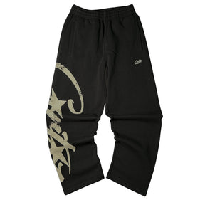 CORTEIZ OPEN HEM SCRIPT JOGGERS