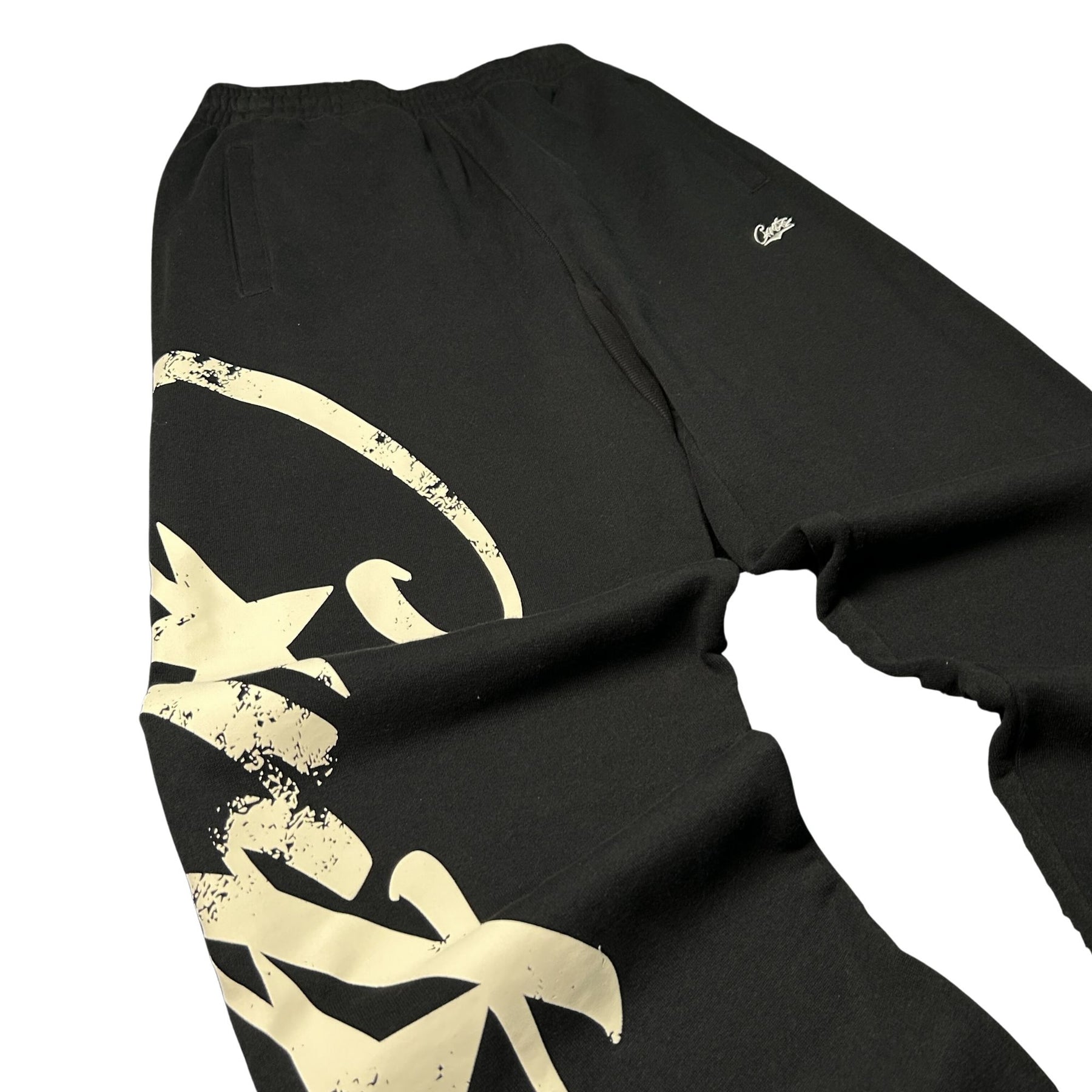 CORTEIZ OPEN HEM SCRIPT JOGGERS