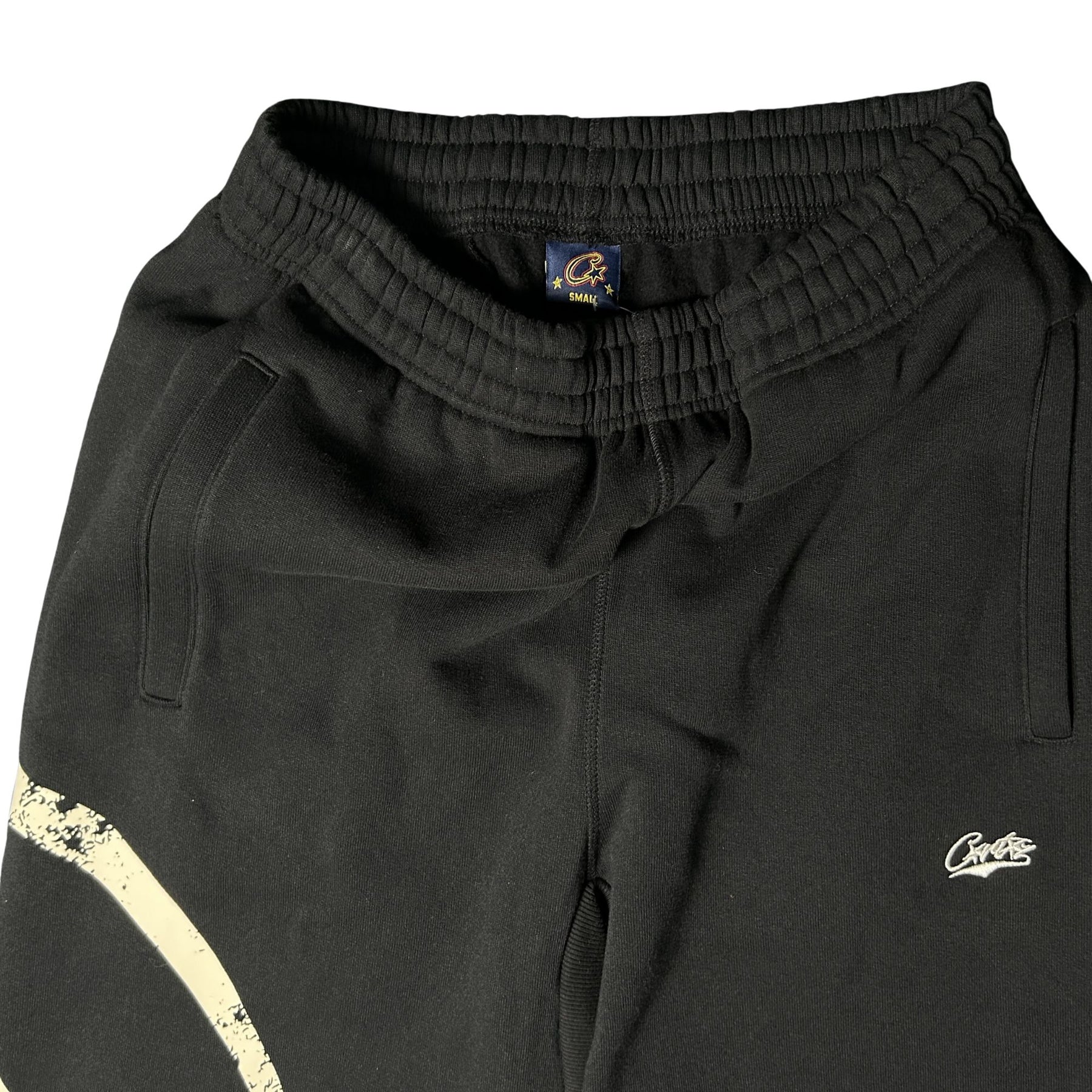 CORTEIZ OPEN HEM SCRIPT JOGGERS
