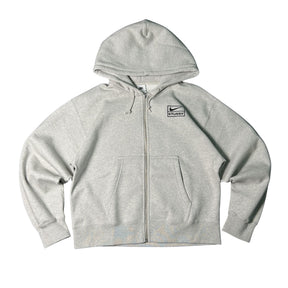 STUSSY X NIKE HOODIE GREY SS25