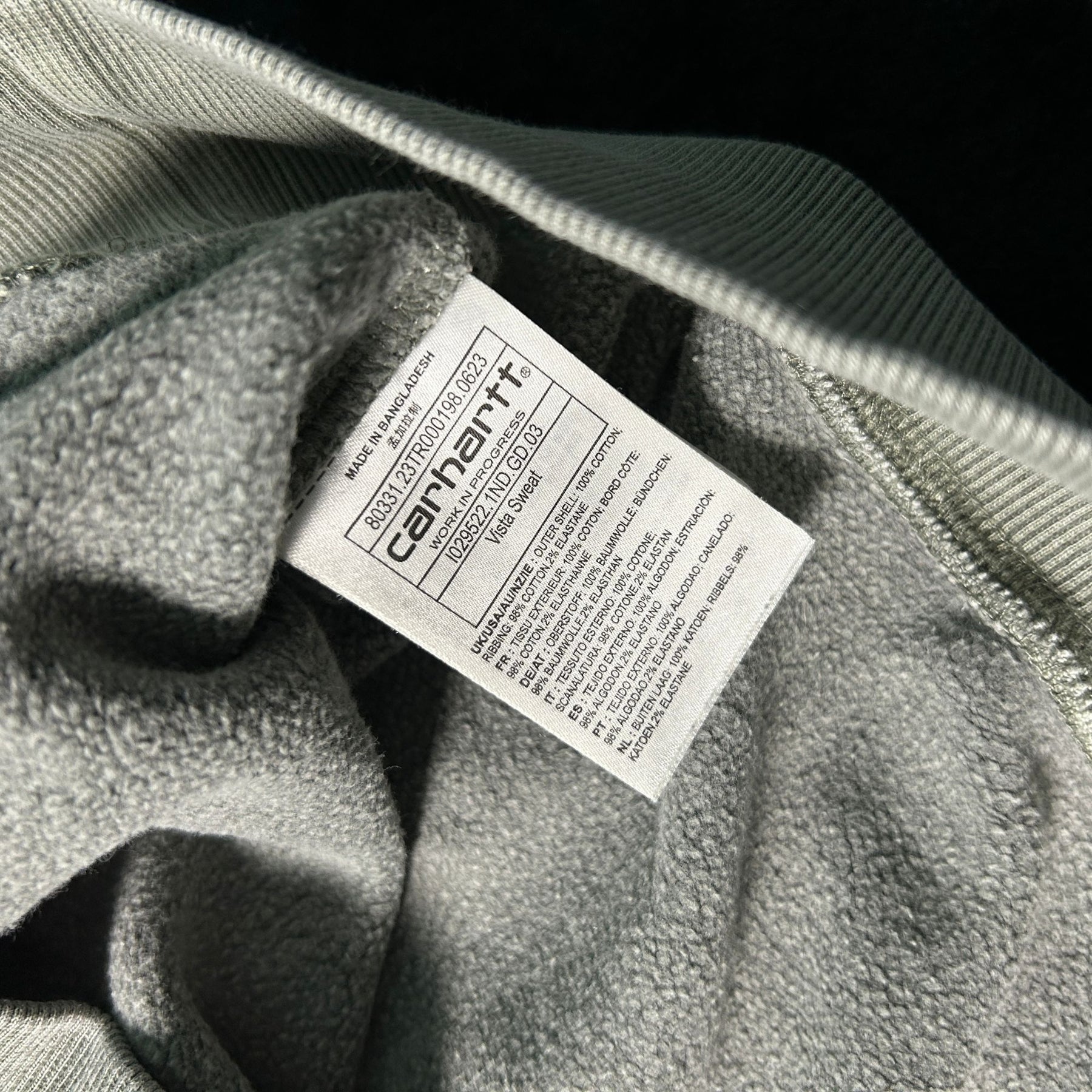 CARHARTT OVERSIZED CREWNECK