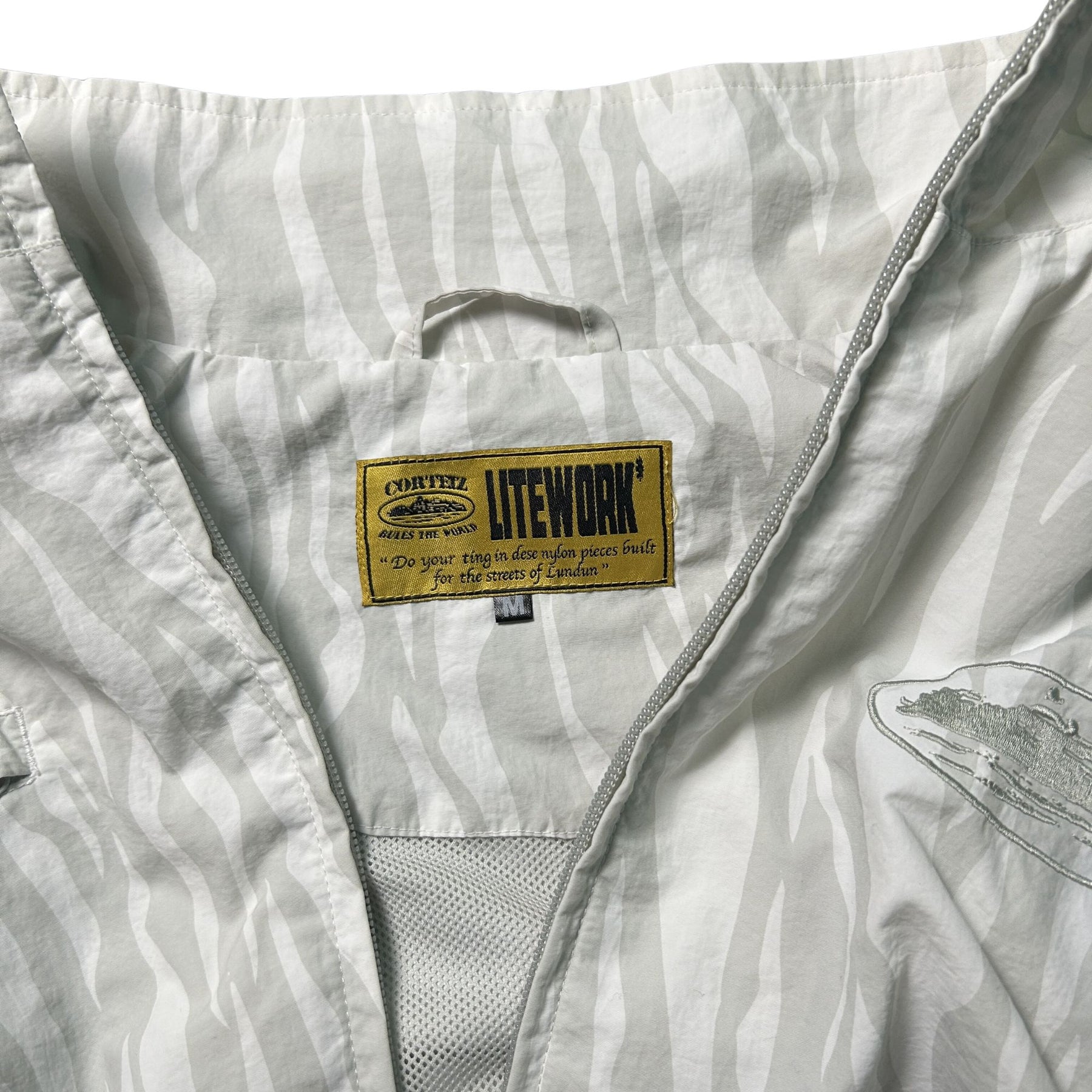 CORTEIZ ZEBRA TRACK JACKET