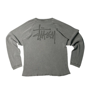 STUSSY WAFFLE CREWNECK